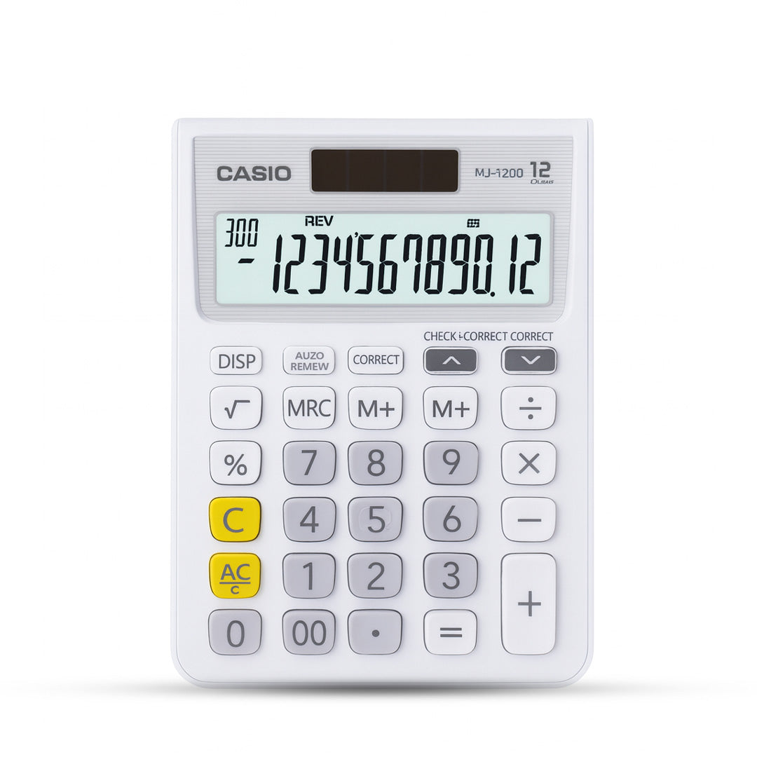 Casio Calculator MJ-12VCb-we