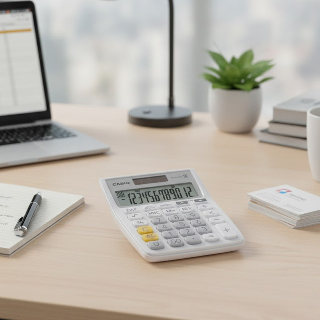 Casio Calculator MJ-12VCb-we