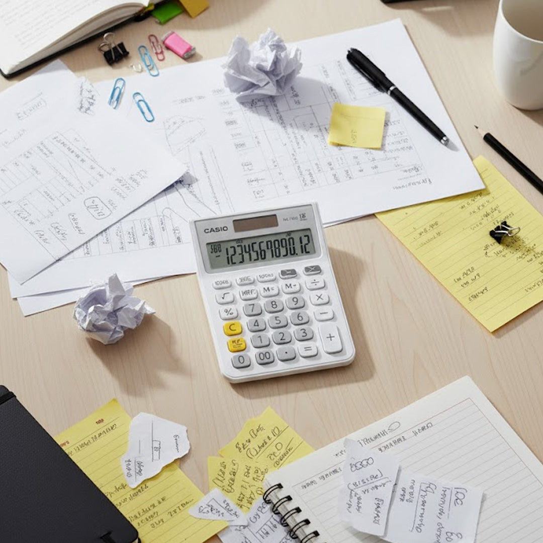 Casio Calculator MJ-12VCb-we