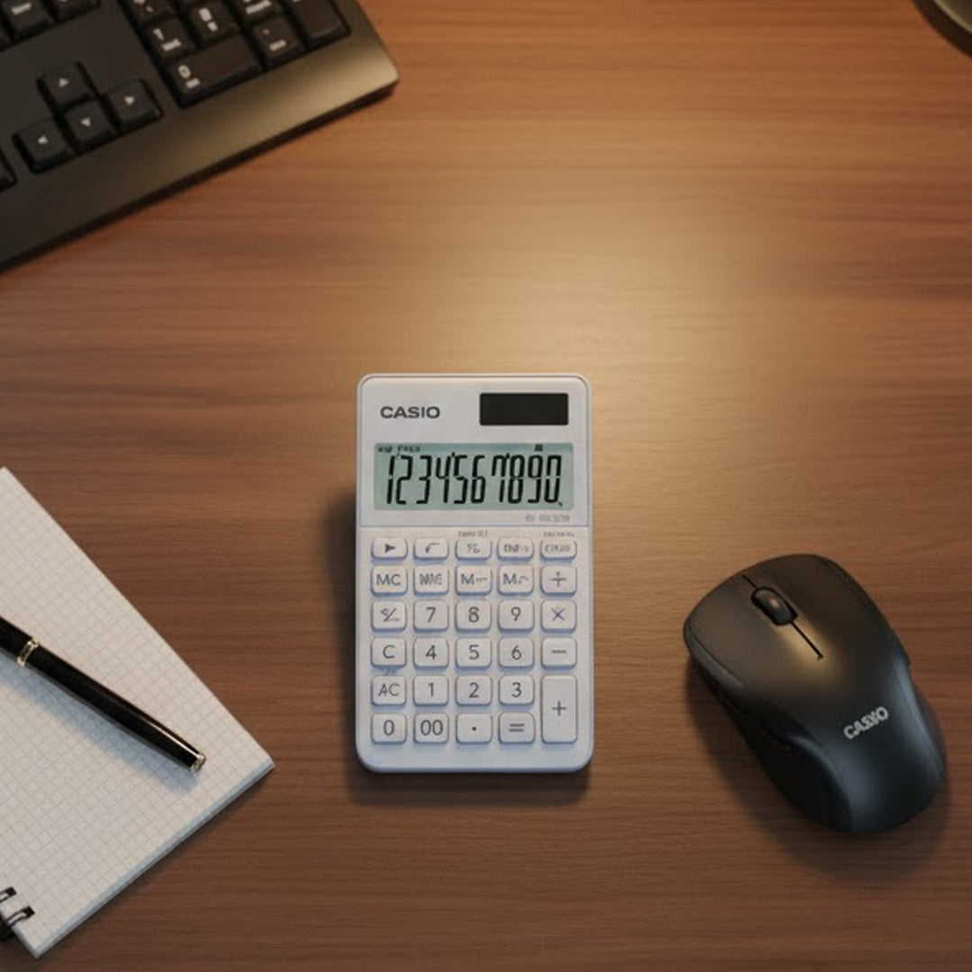 Casio Calculator SL-1000SC -WE (White)