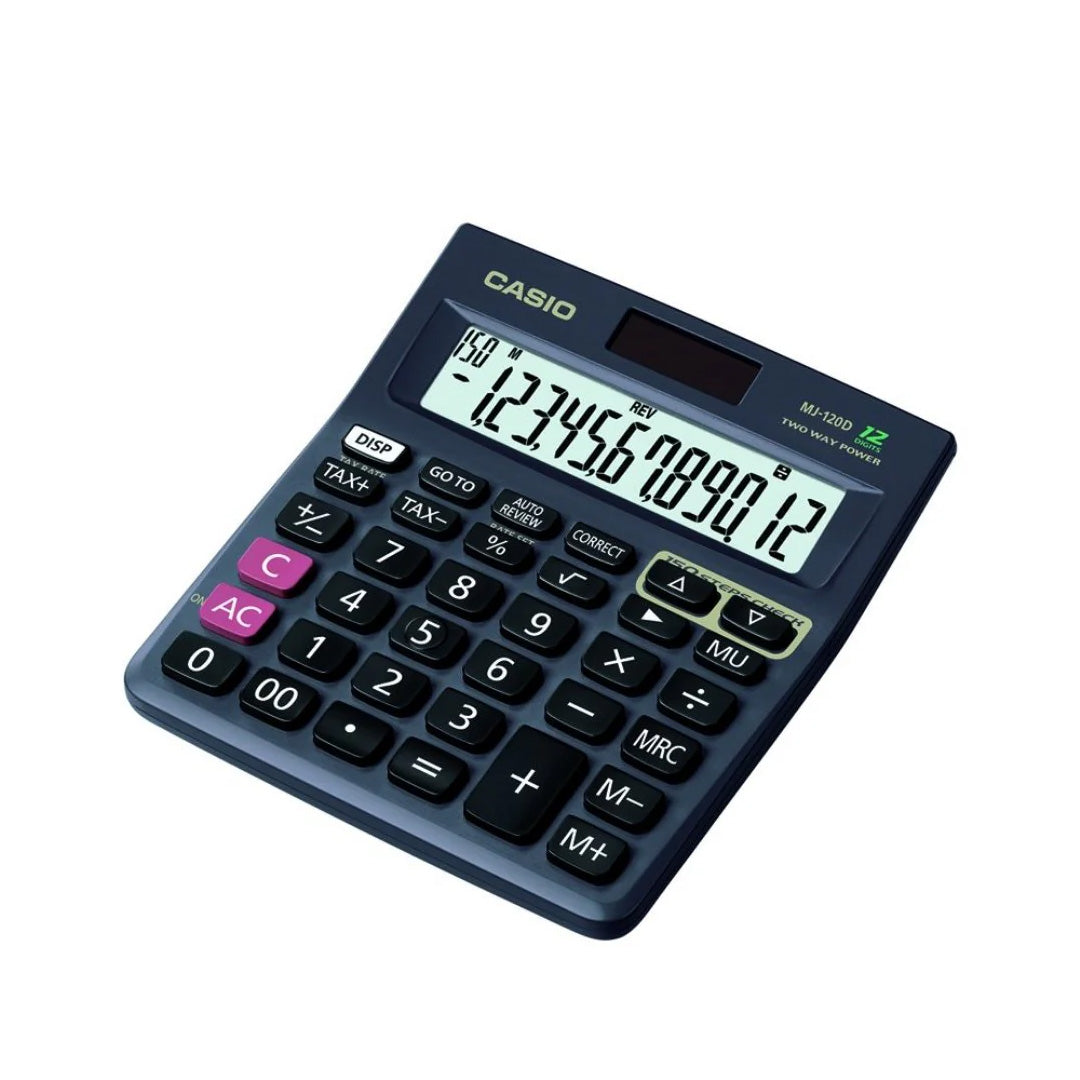 Casio Check and Correct Desktop Calculator with Tax Keys
