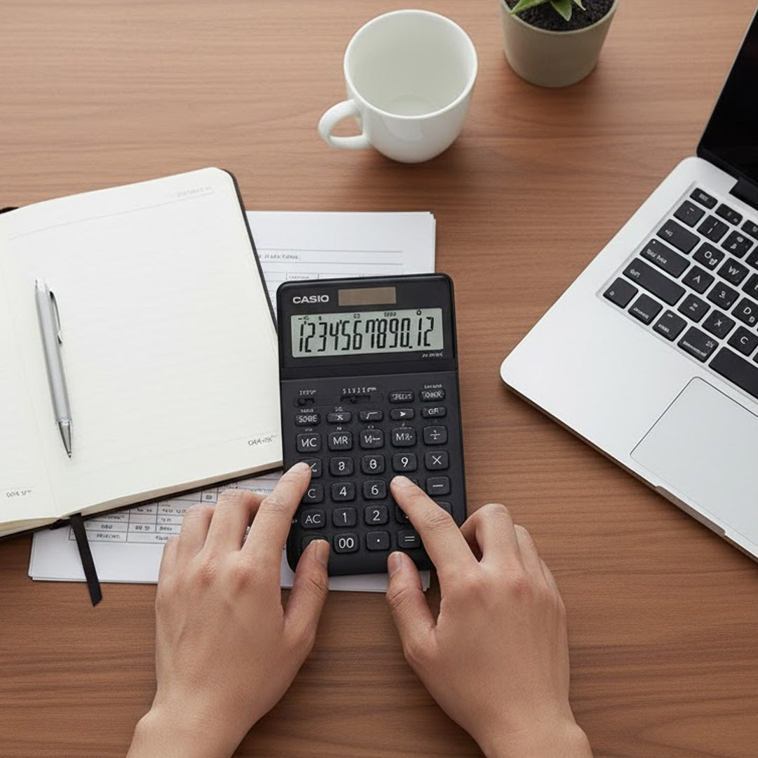 Casio Premium & Stylish Calculator (Black)