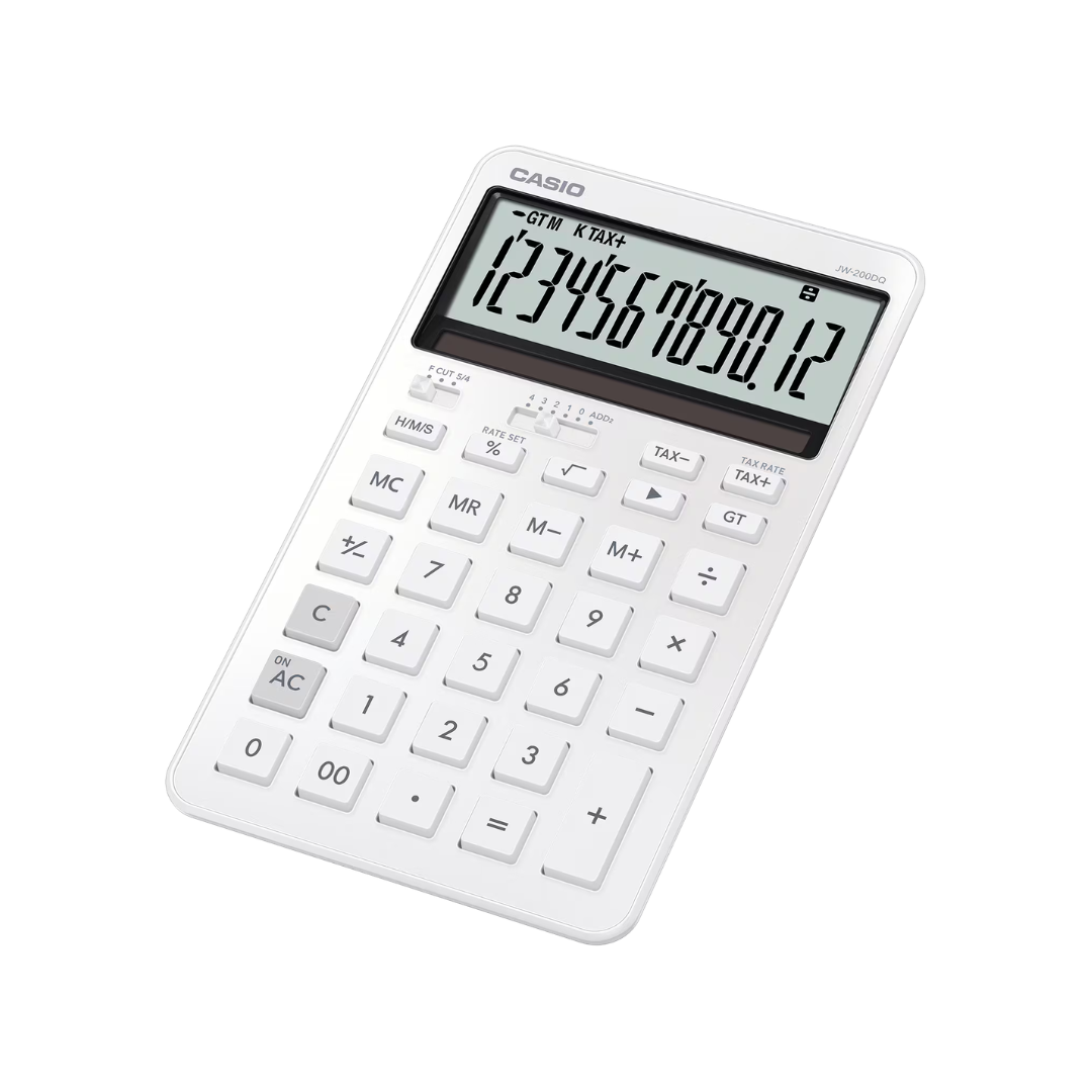 Casio Stylish Compact Desktop Calculator