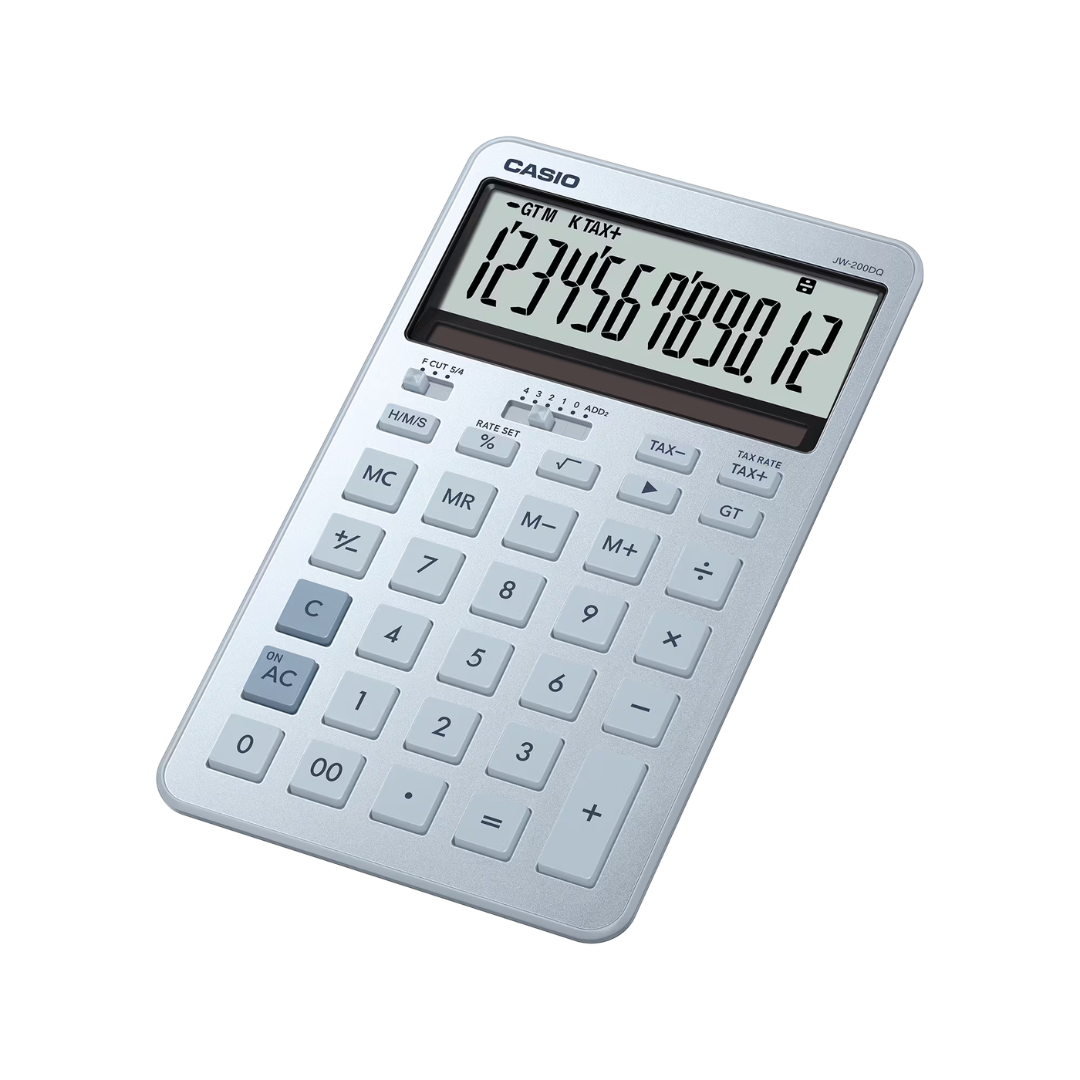 Casio Stylish Compact Desktop Calculator