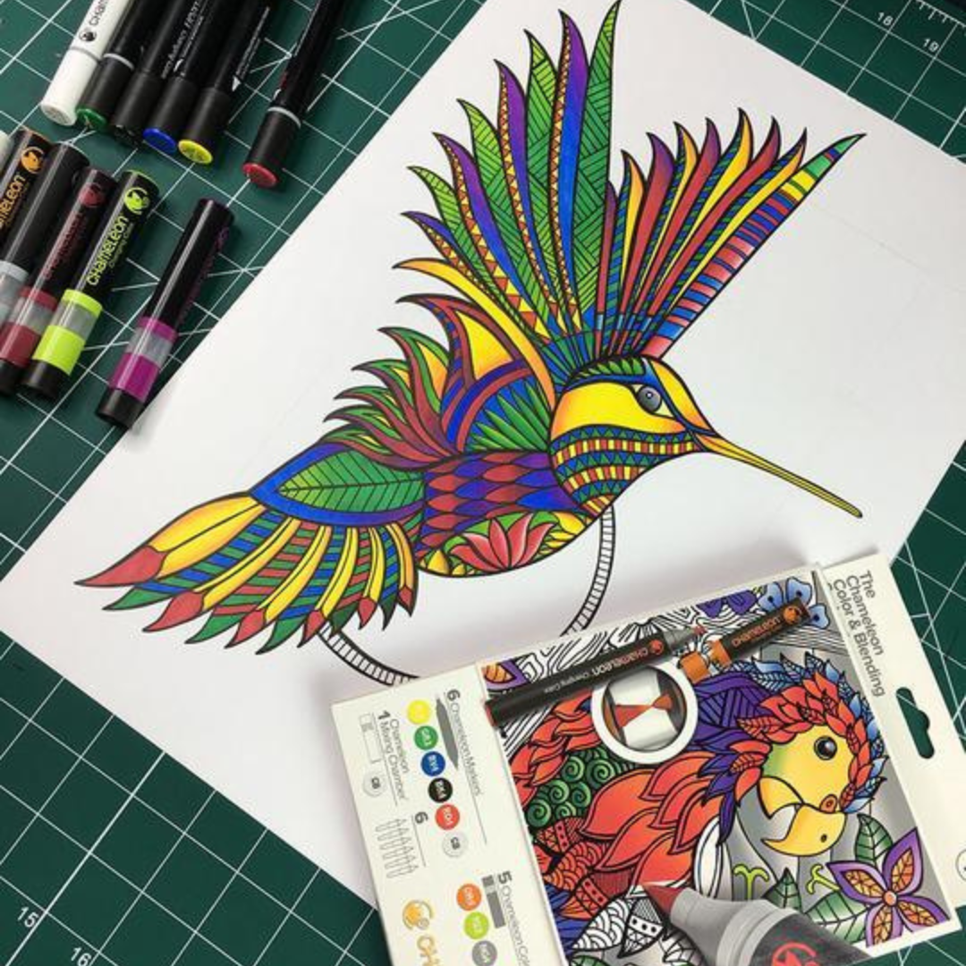 Chameleon Color and Blending System Set With Markers