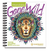 Chameleon Color Book Mandala Gone Wild