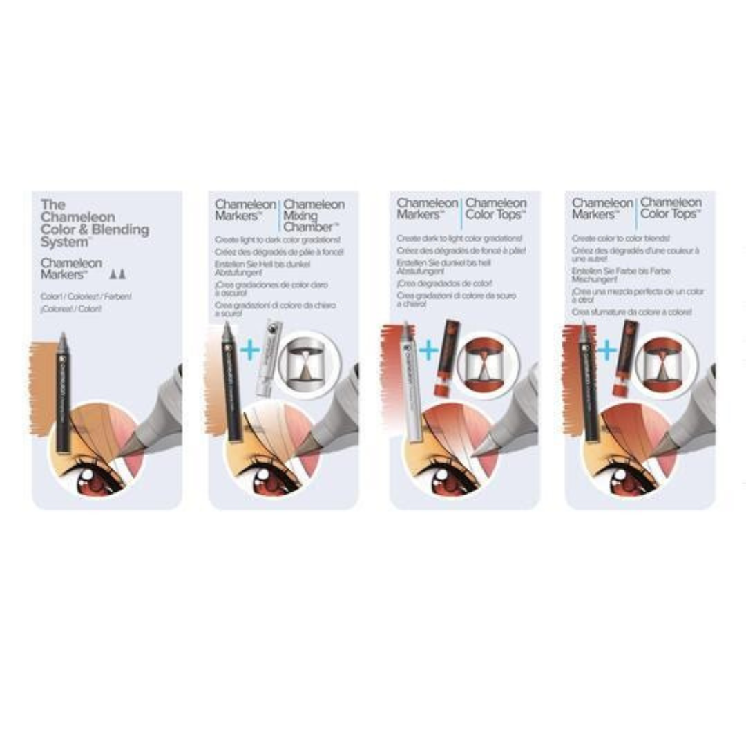 Chameleon Color and Blending System Set With Markers