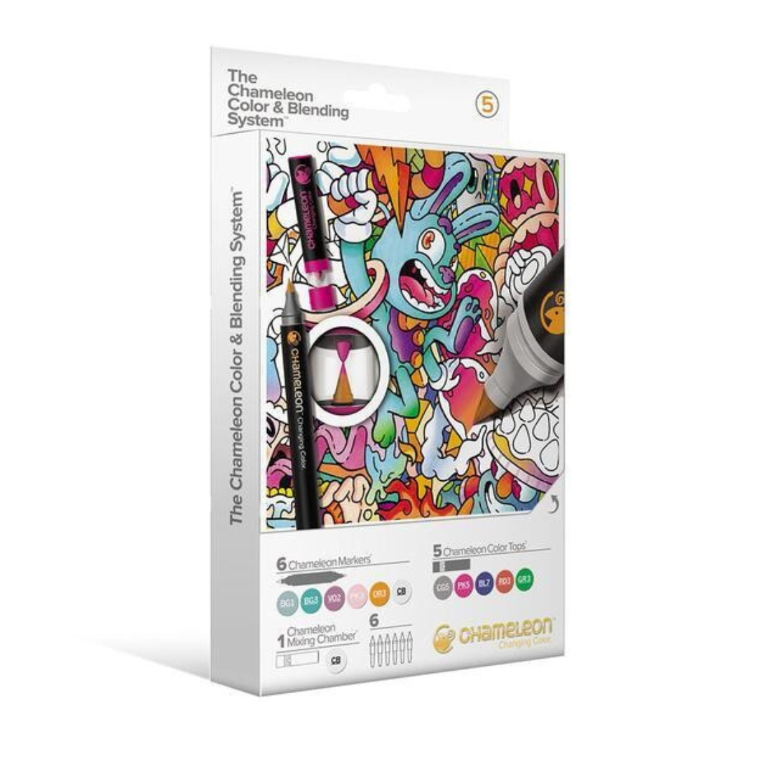 Chameleon Color and Blending System Set With Markers