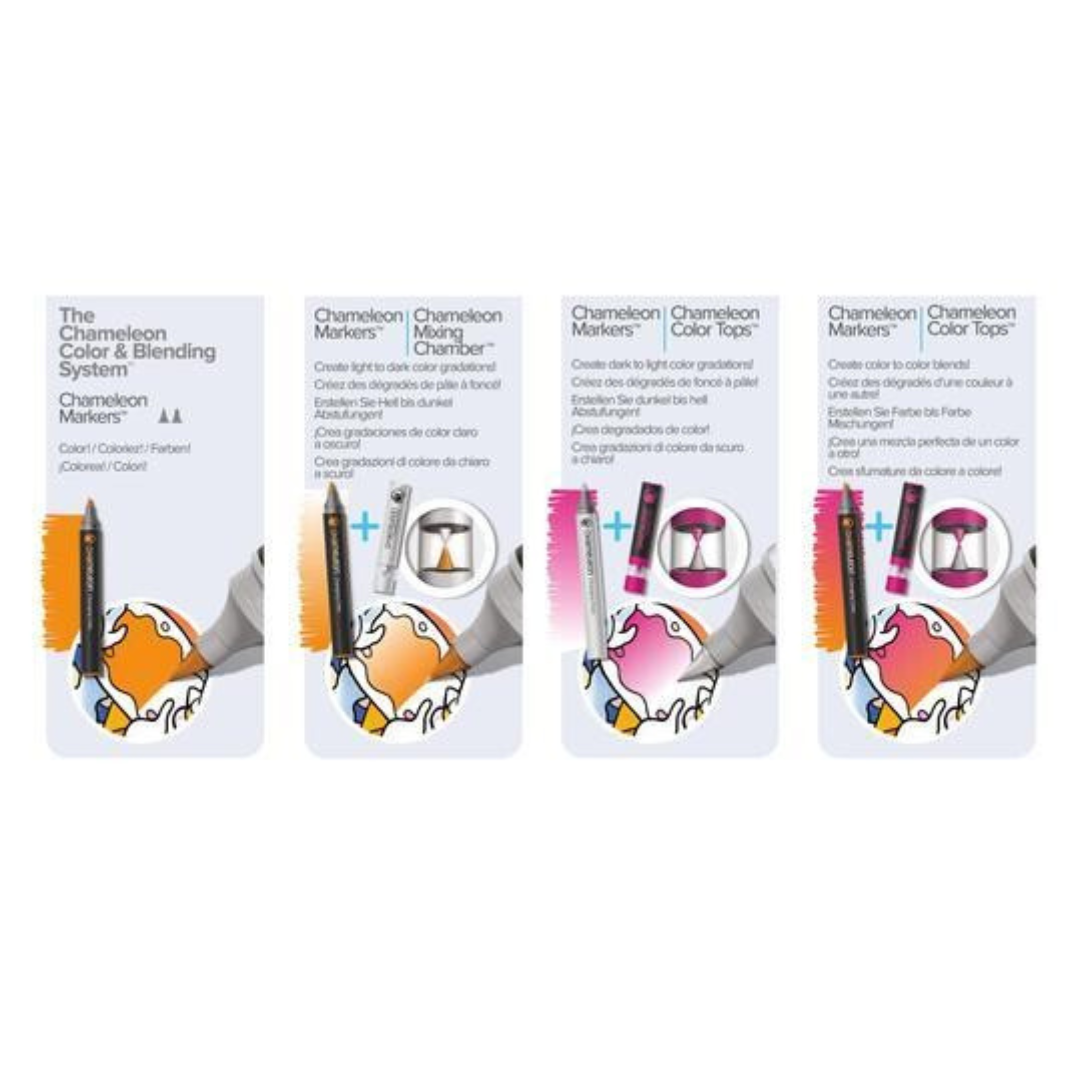 Chameleon Color and Blending System Set With Markers