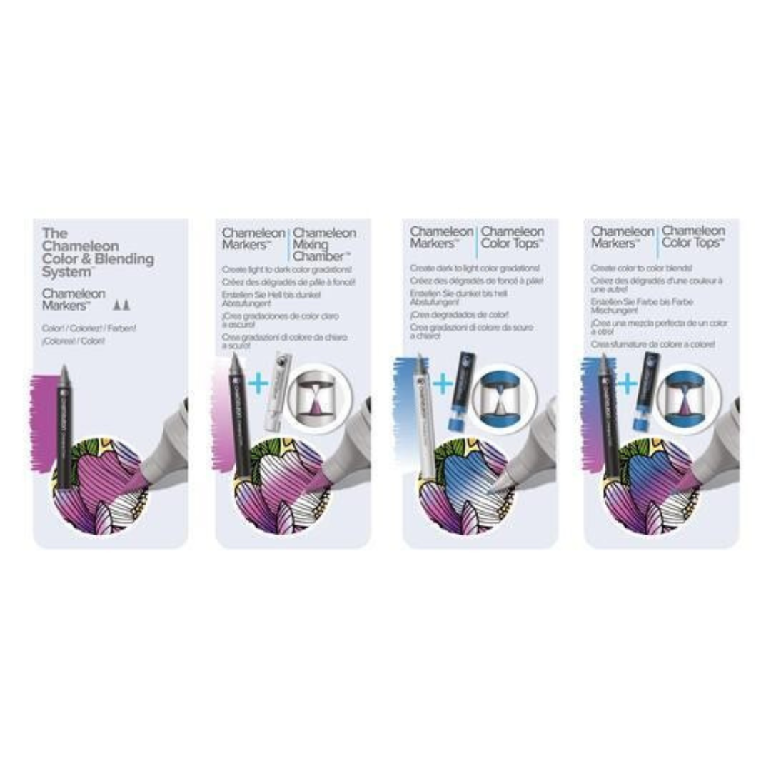 Chameleon Color and Blending System Set With Markers