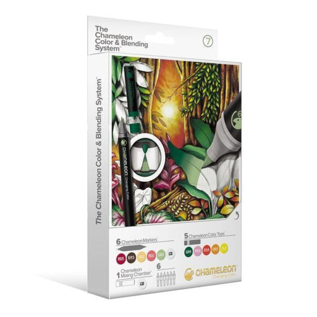 Chameleon Color and Blending System Set With Markers
