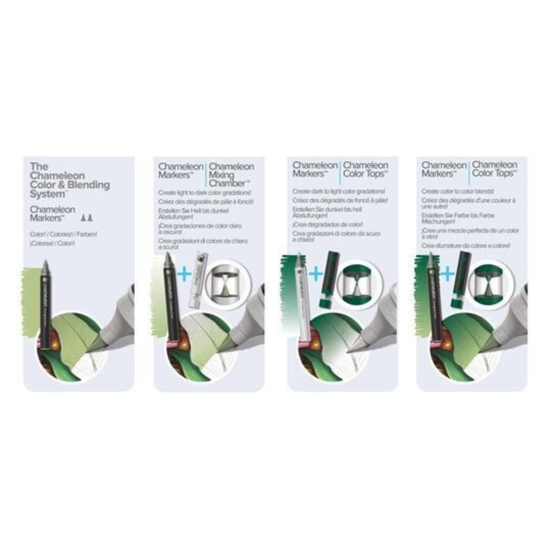 Chameleon Color and Blending System Set With Markers