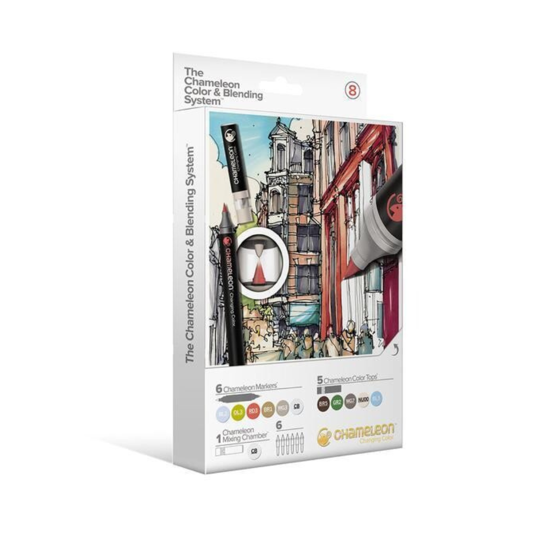 Chameleon Color and Blending System Set With Markers