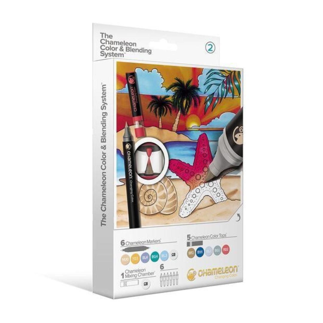 Chameleon Color and Blending System Set With Markers