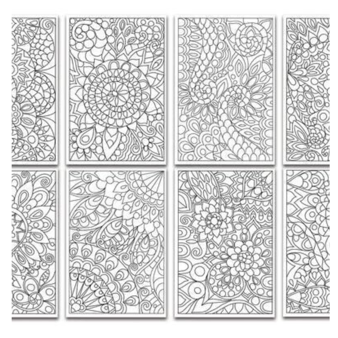 Chameleon Coloring Cards