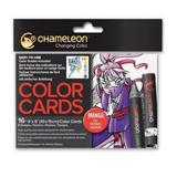 Chameleon Coloring Cards