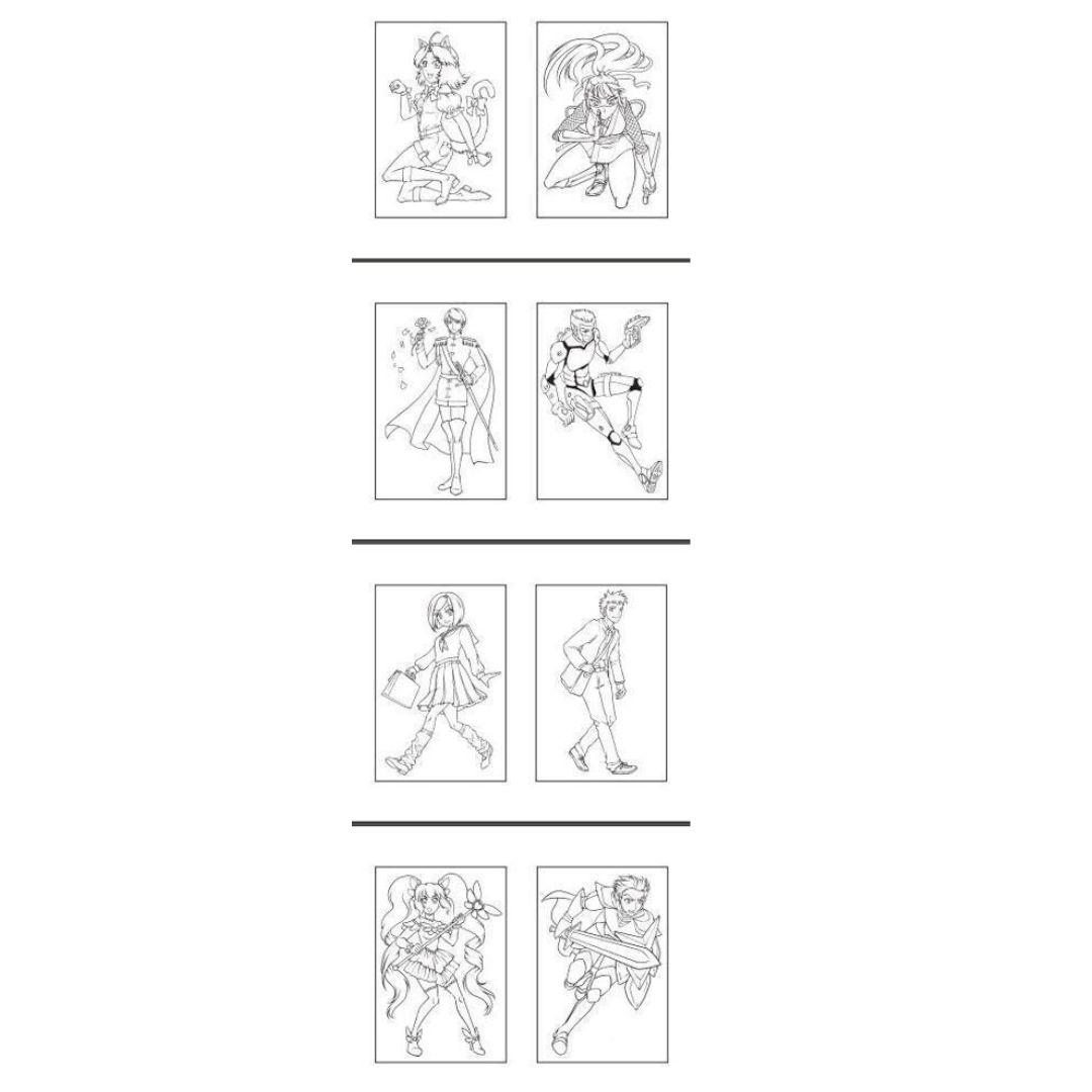 Chameleon Coloring Cards