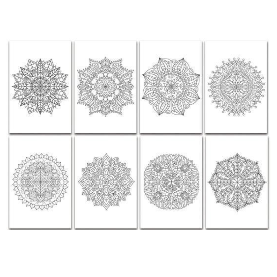 Chameleon Coloring Cards