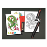 Chameleon Coloring Cards
