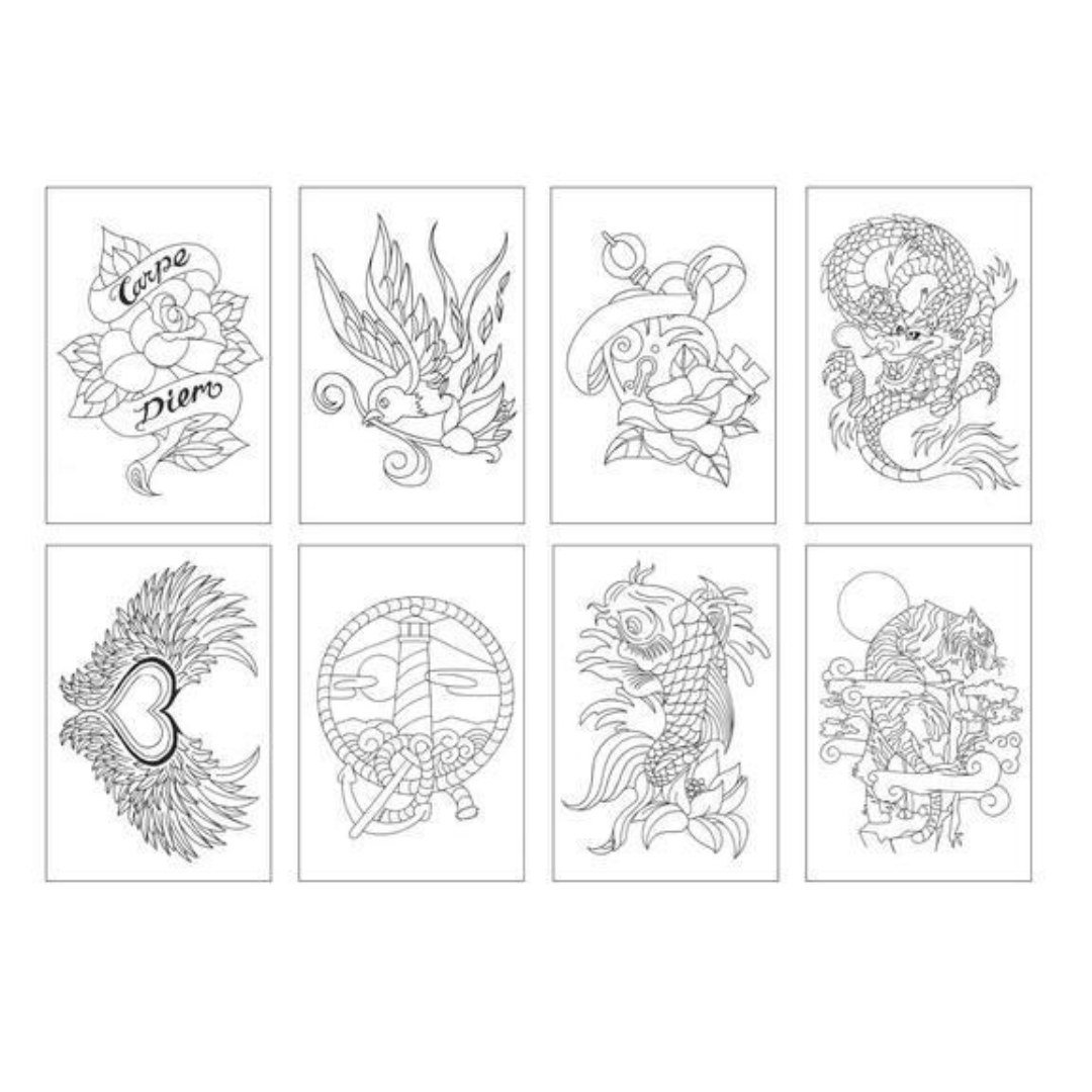 Chameleon Coloring Cards