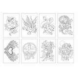 Chameleon Coloring Cards