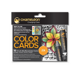 Chameleon Coloring Cards