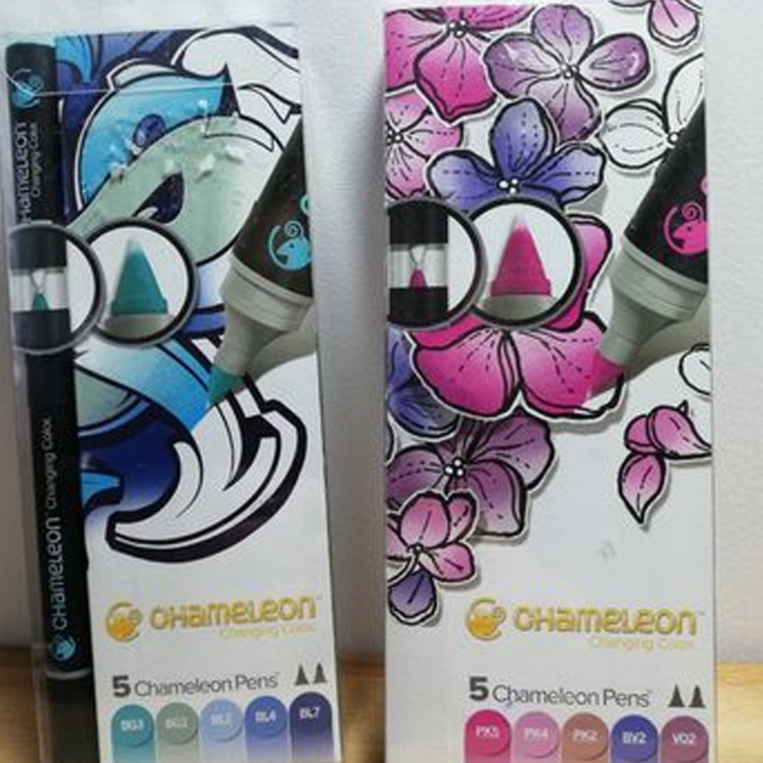 Chameleon Dual Tip Brush Pen Set