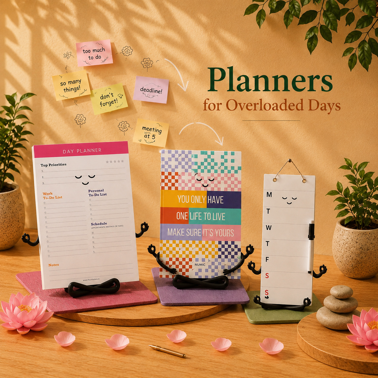 Planners for Overloaded Days