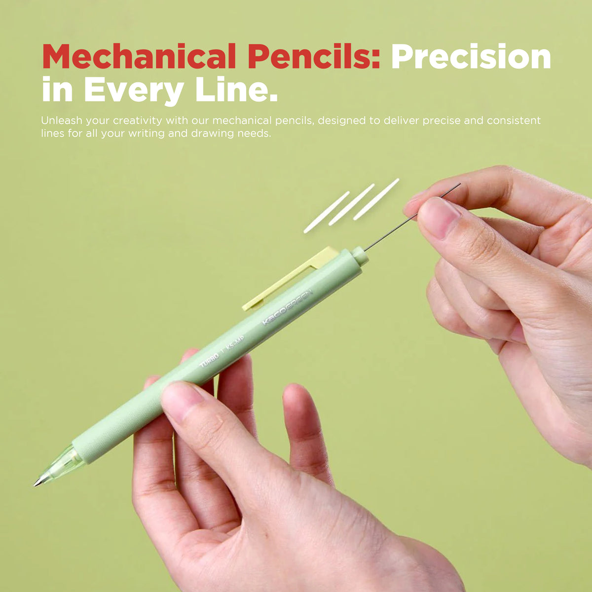Pencil, Mechanical Pencil for Drawing, Lid Pencil, Mechanical Pencil ...