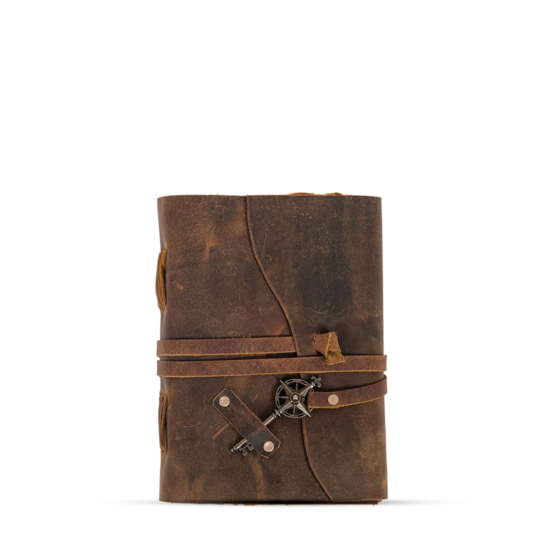 Craft Junky Leather Journal With Key