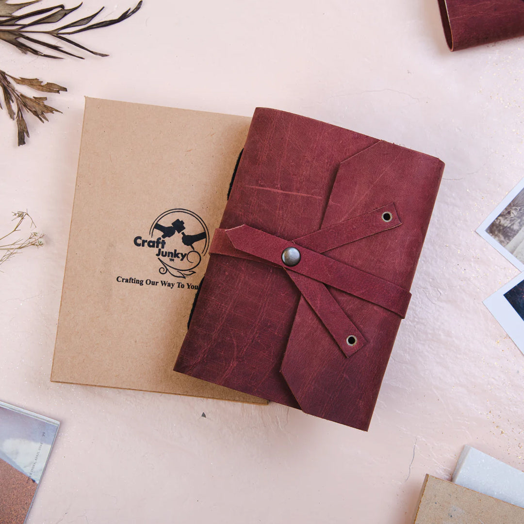 Craft Junky Leather Journal Unruled