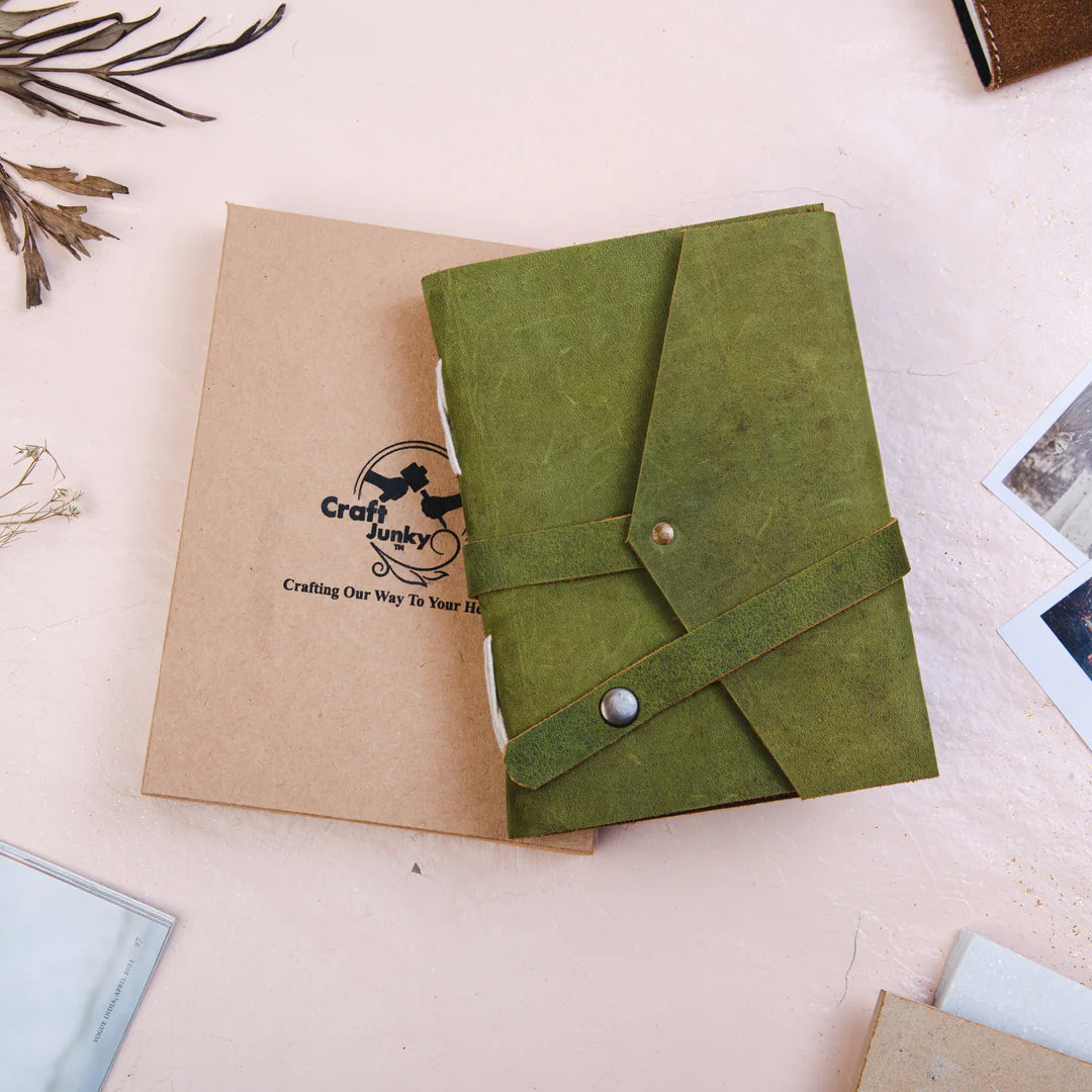 Craft Junky Leather Journal Unruled
