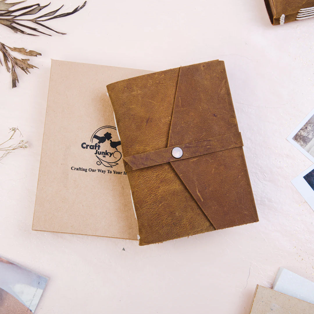 Craft Junky Leather Journal Unruled