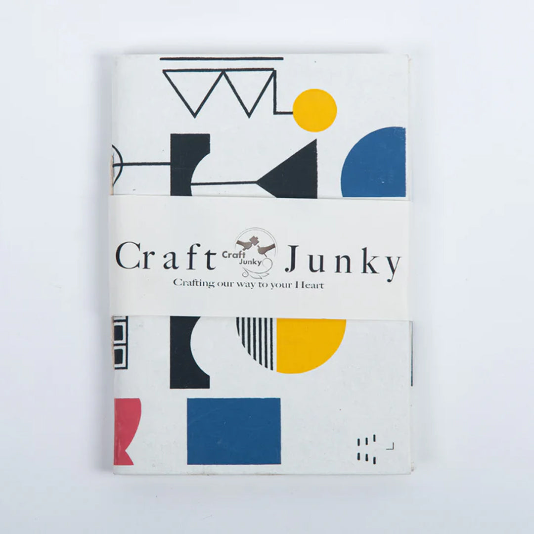 Craft Junky Luxury Serigraphy A5 Plain Notebook