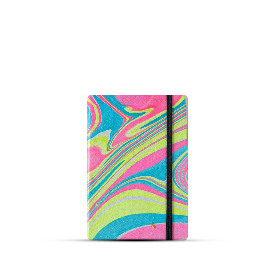 Craft Junky A5 Marbled Cover Unruled Journal