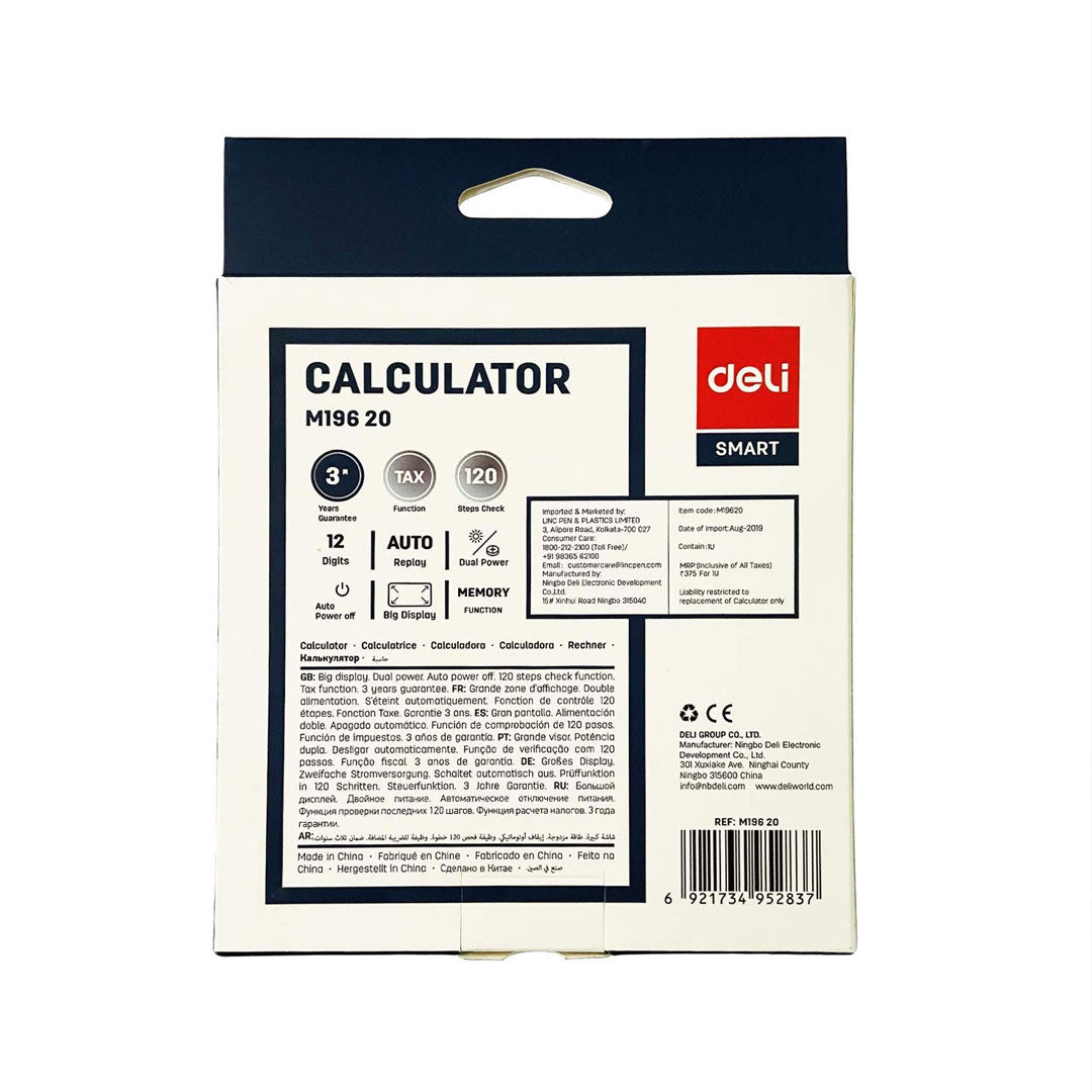 Deli Smart Series Desktop Basic Calculator