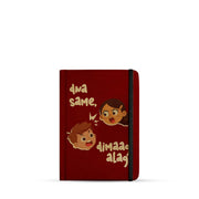 Mooch Siblings Series A5 Plain Notebook