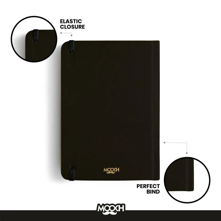 Mooch Diary Handcrafted  For Your Stories -A5 (khaki Paper)