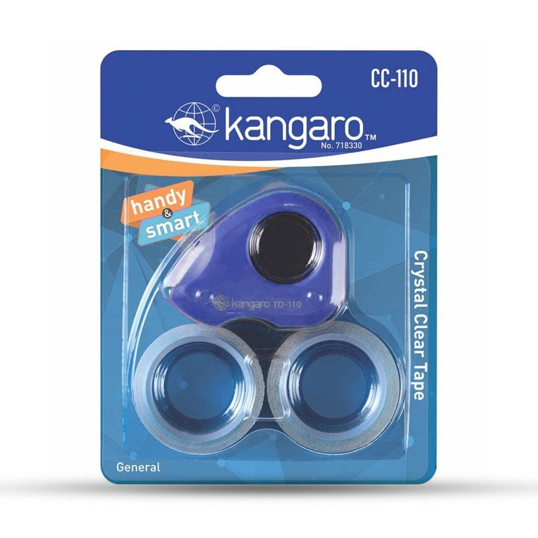 Kangaro Handy & Smart Crystal Clear Tape Dispenser