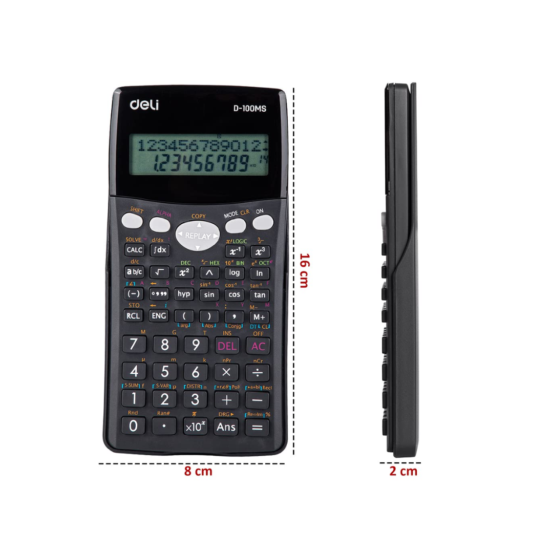 Deli D-100MS Scientific Calculator