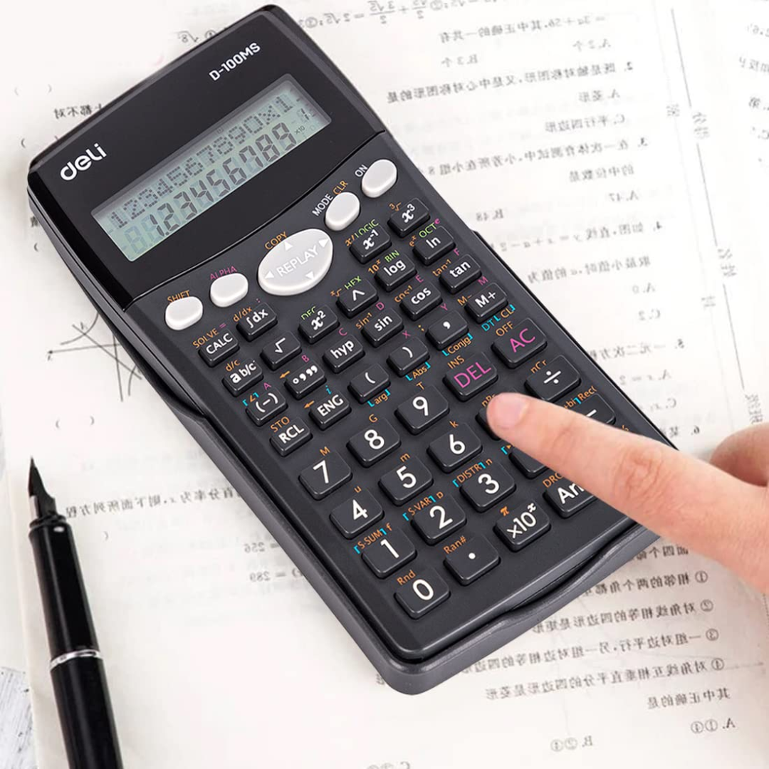 Deli D-100MS Scientific Calculator