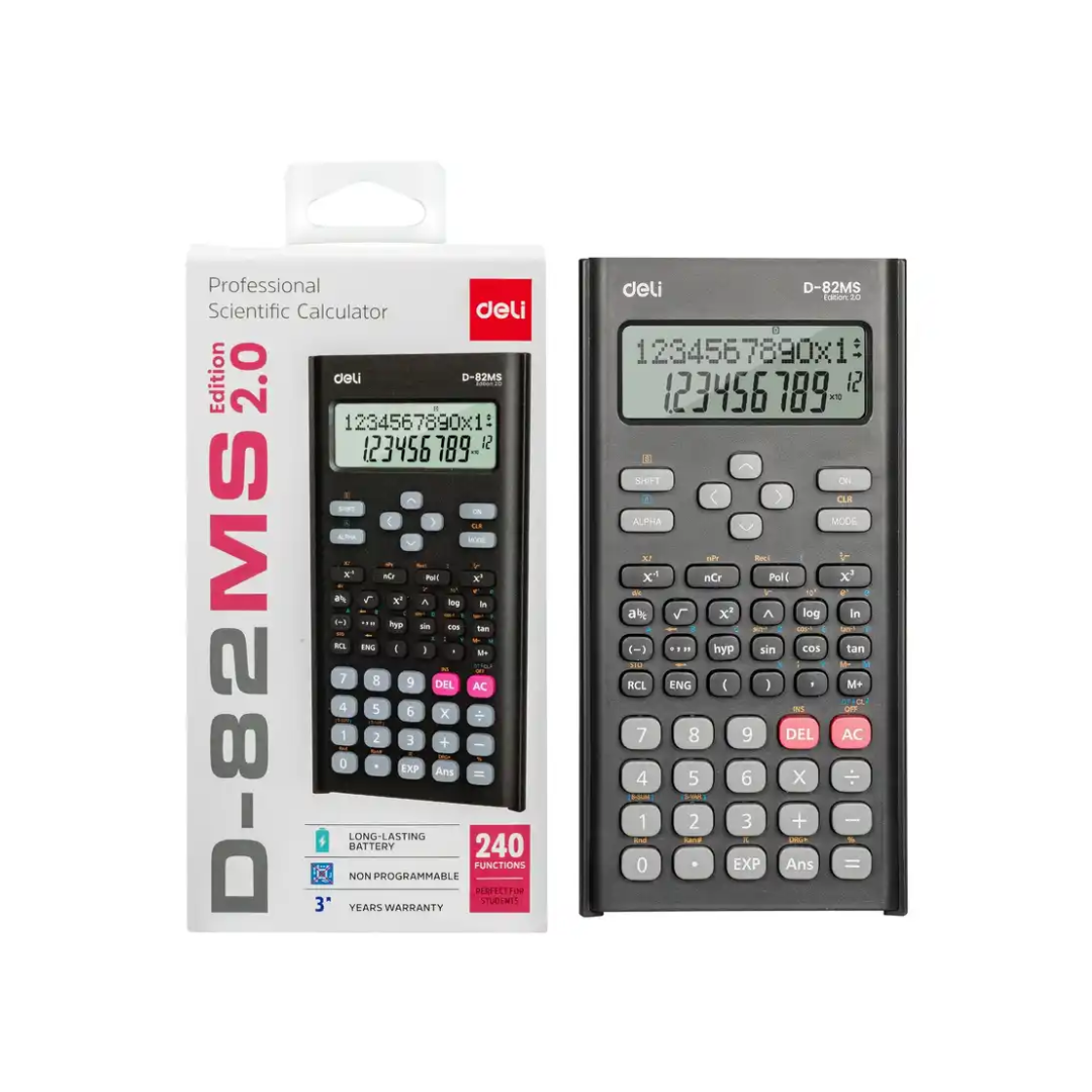 Deli D-82MS Edition 2.0 Scientific Calculator