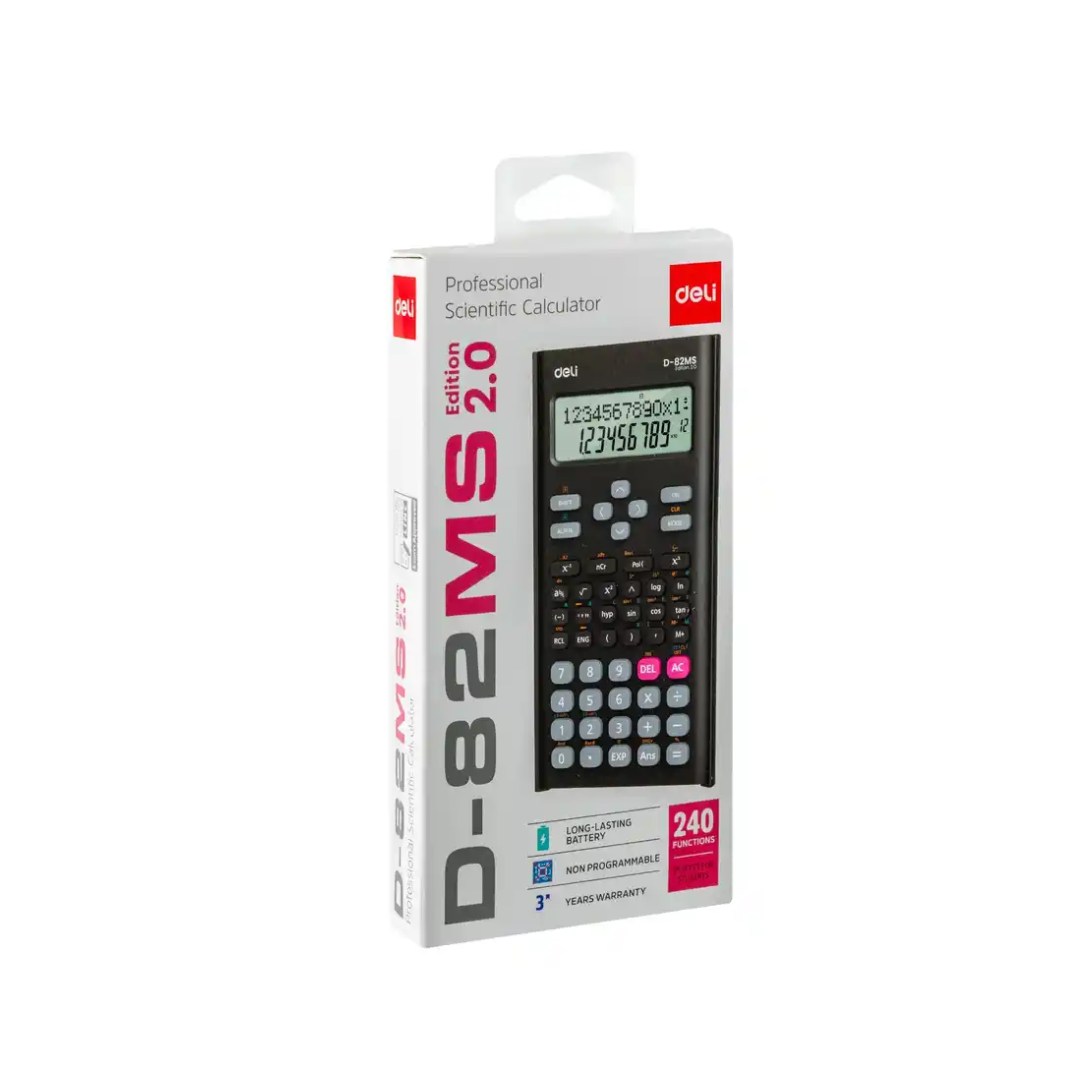 Deli D-82MS Edition 2.0 Scientific Calculator