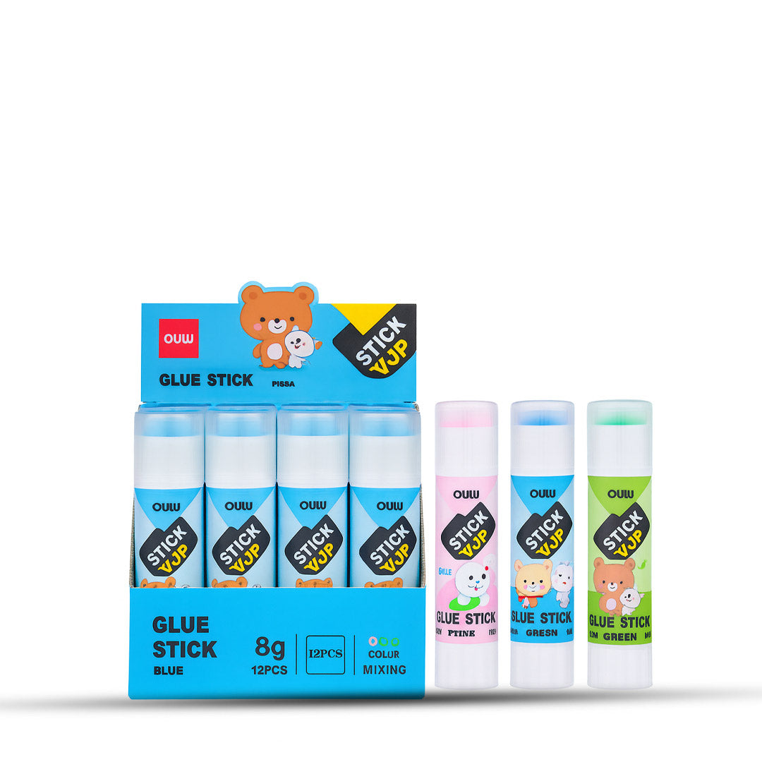 Deli Glue Stick Transparent Barrel