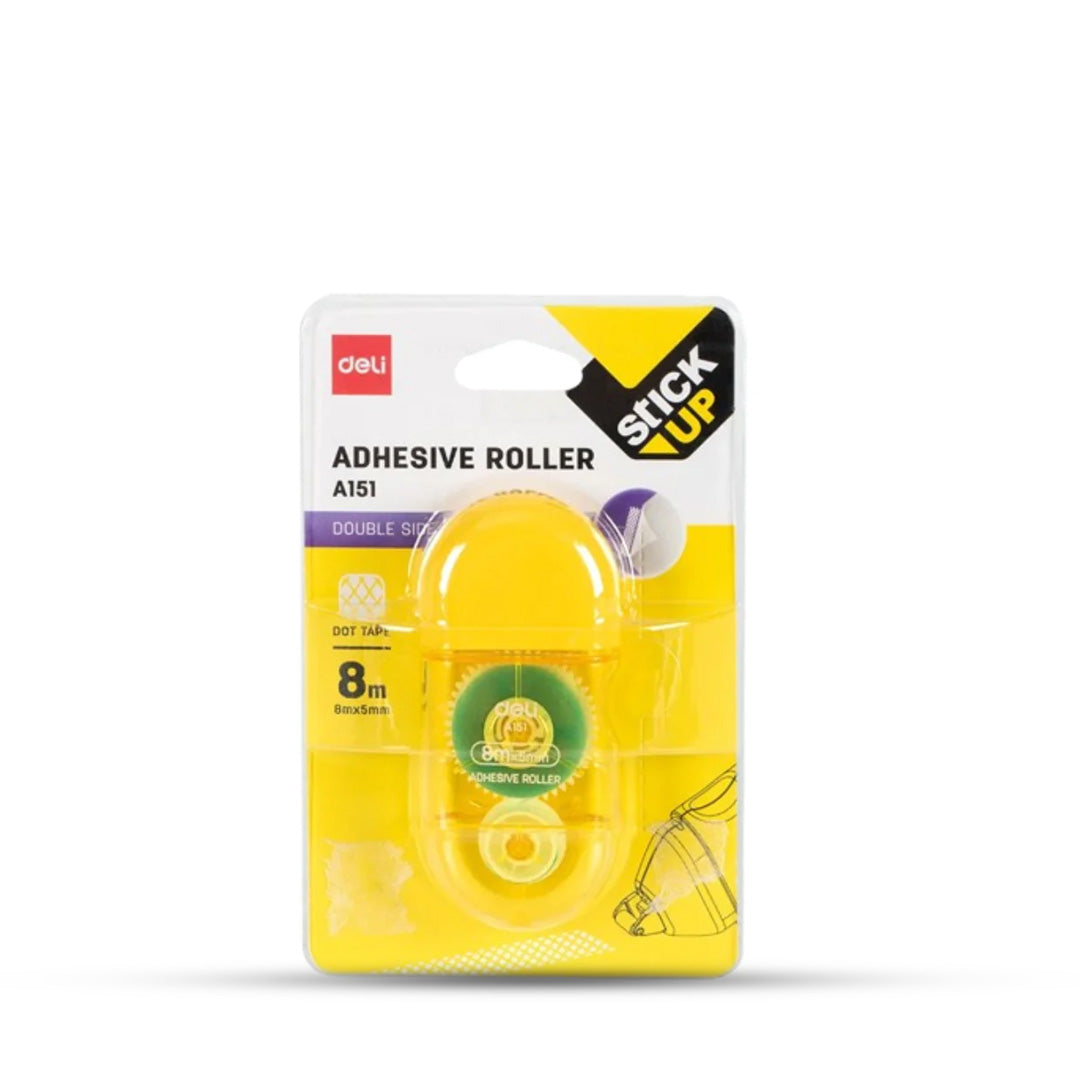 Deli Adhesive Roller Double Sided Dot Tape