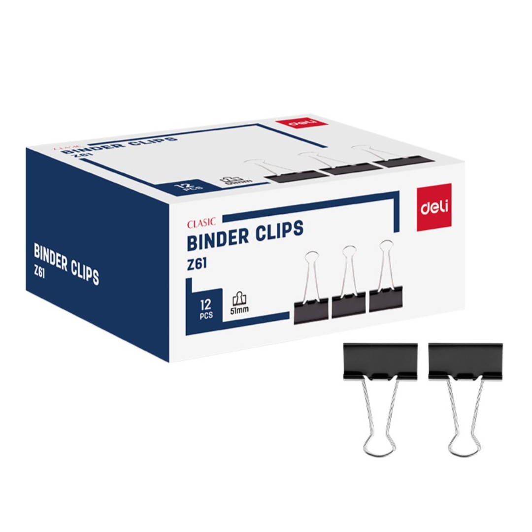 Deli Classic Clip Binders