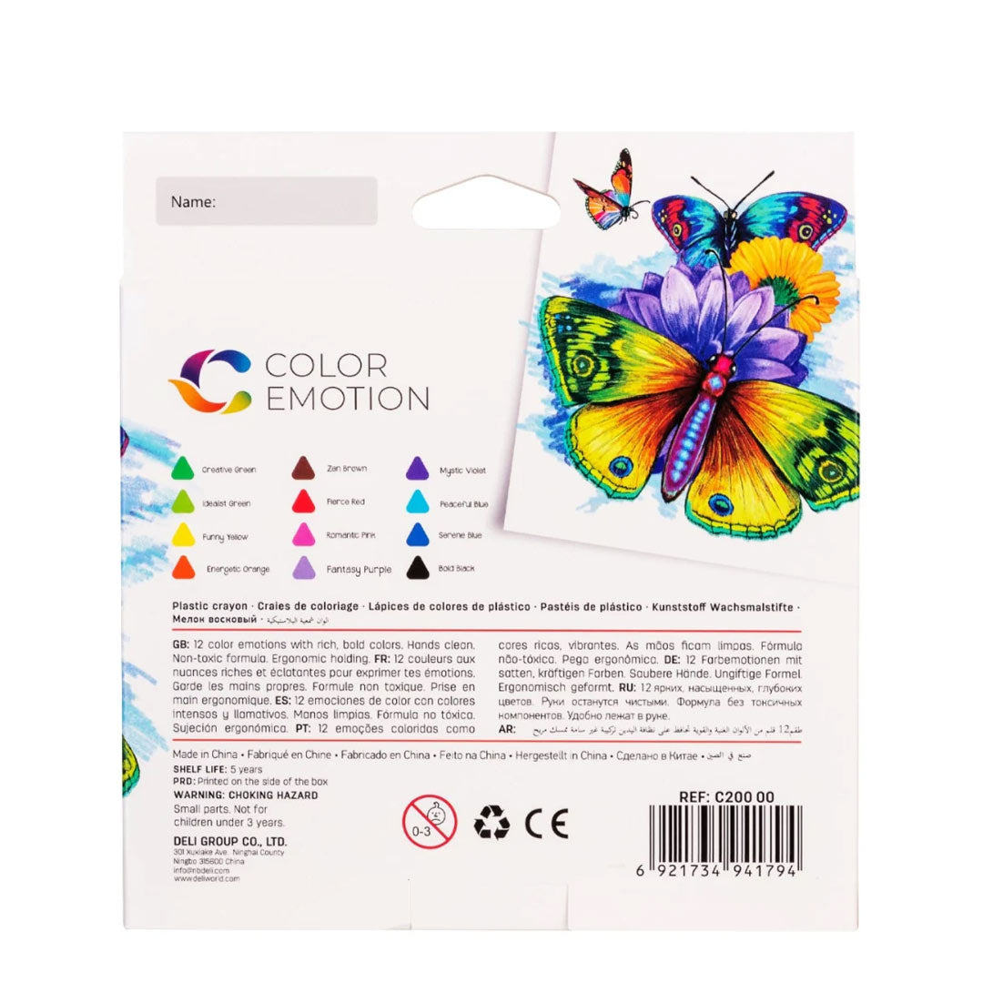 Deli Color Emotion Crayons