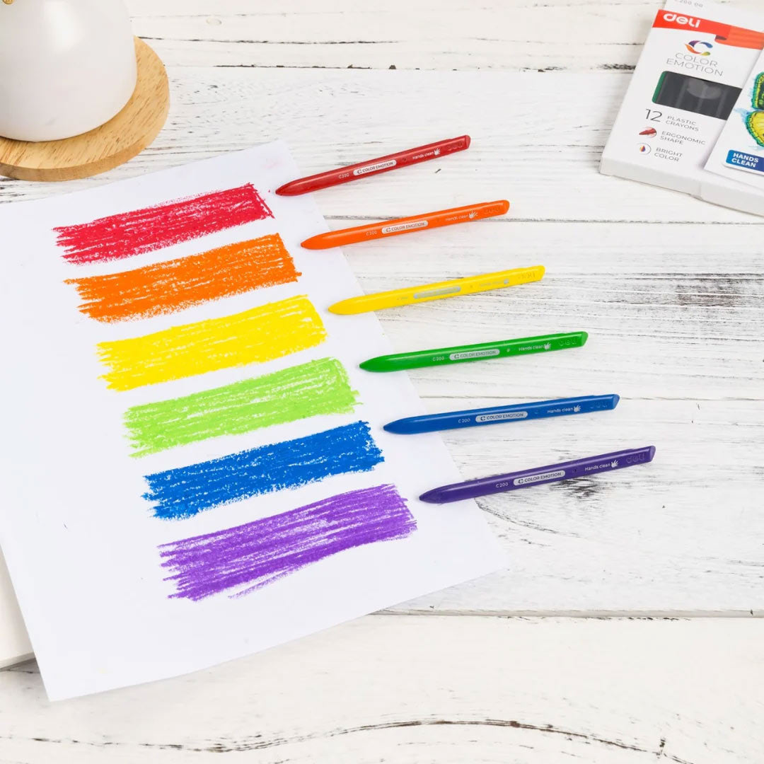 Deli Color Emotion Crayons