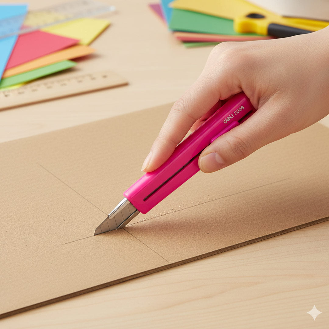 Deli Assorted Colors Cutter