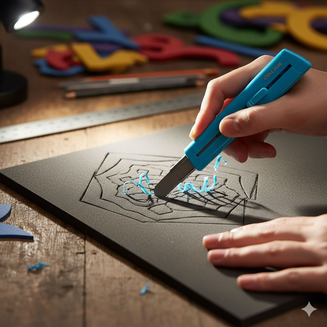 Deli Assorted Colors Cutter